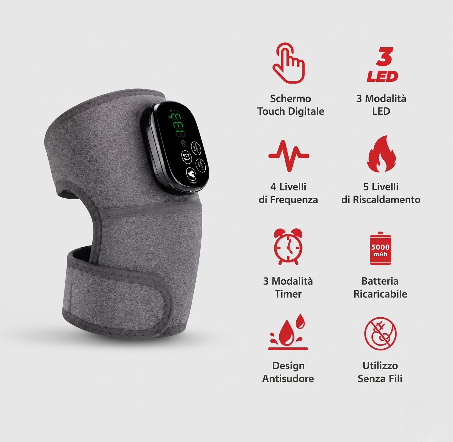 LumiPulse Pro™ — Dispositivo Laser a Infrarossi per Spalla, Gomito e Ginocchio