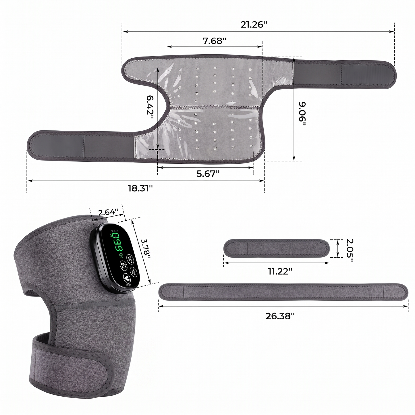 LumiPulse Pro™ — Dispositivo Laser a Infrarossi per Spalla, Gomito e Ginocchio